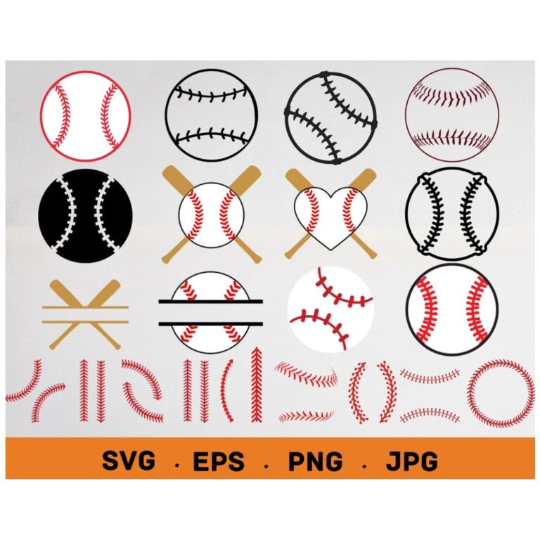 Baseball Stitches Svg Masterbundles