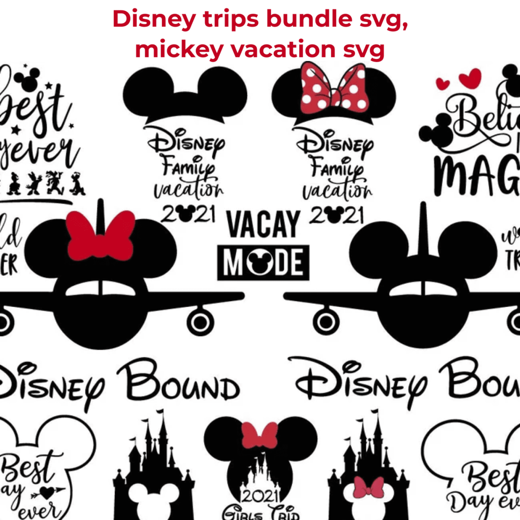 Disney Trip Bundle Svg Masterbundles