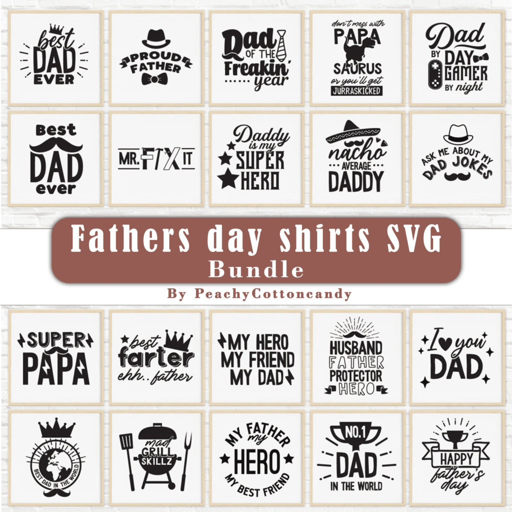 Fathers Day SVG Bundle Collection MasterBundles