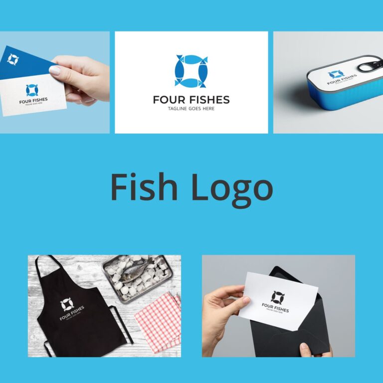 Marlin Fish Logo Design Masterbundles