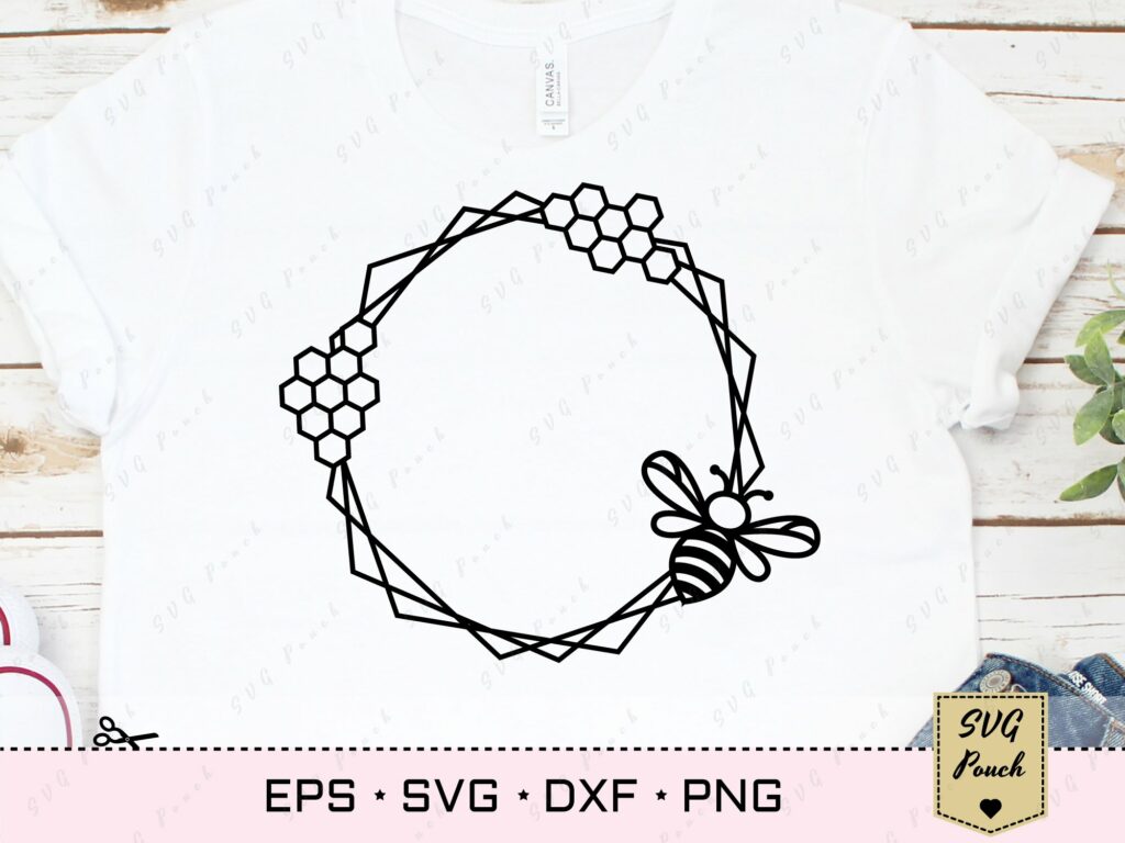 Bee Honeycomb SVG Beehive And Drips Set MasterBundles