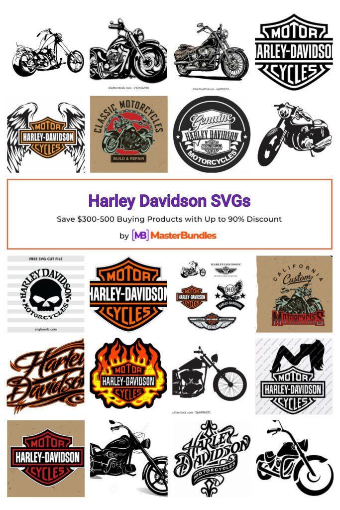 Harley Davidson Svg Files Designs For Masterbundles