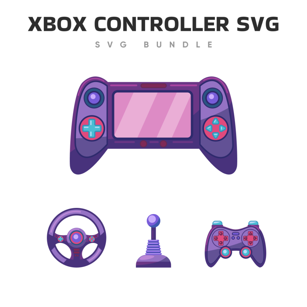 Colossal Xbox Controller Svg Bundle Masterbundles