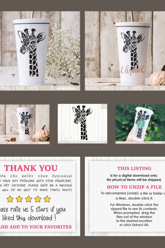 Giraffe Svg Giraffe Mandala Svg Printing Design Masterbundles