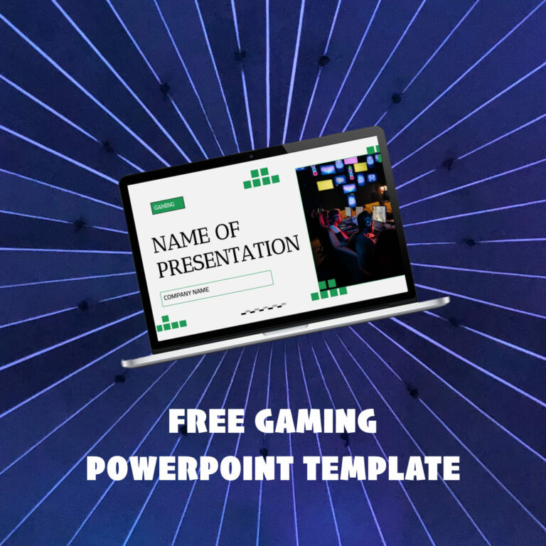 Free Gaming Powerpoint Template Masterbundles