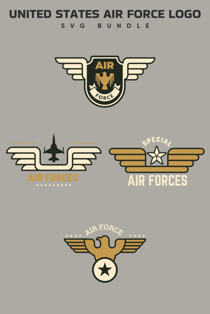 United States Air Force Logo Svg Masterbundles