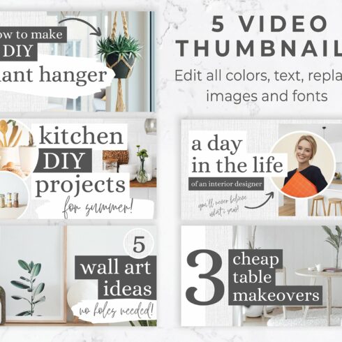 Youtube Channel Starter Kit For Canva Master Bundles