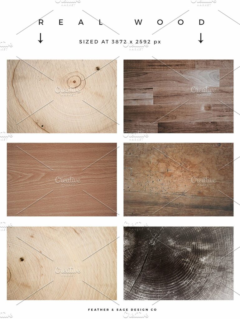 Real Wood Texture Backgrounds MasterBundles