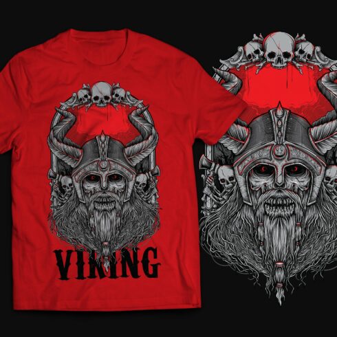 Viking Design T Shirt Masterbundles