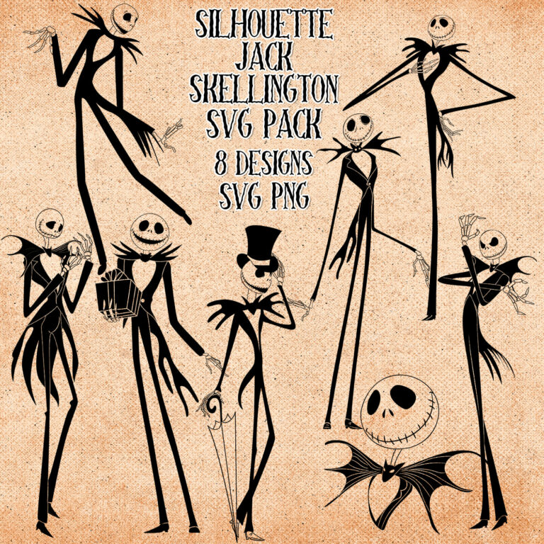 Jack Skellington SVG Set MasterBundles