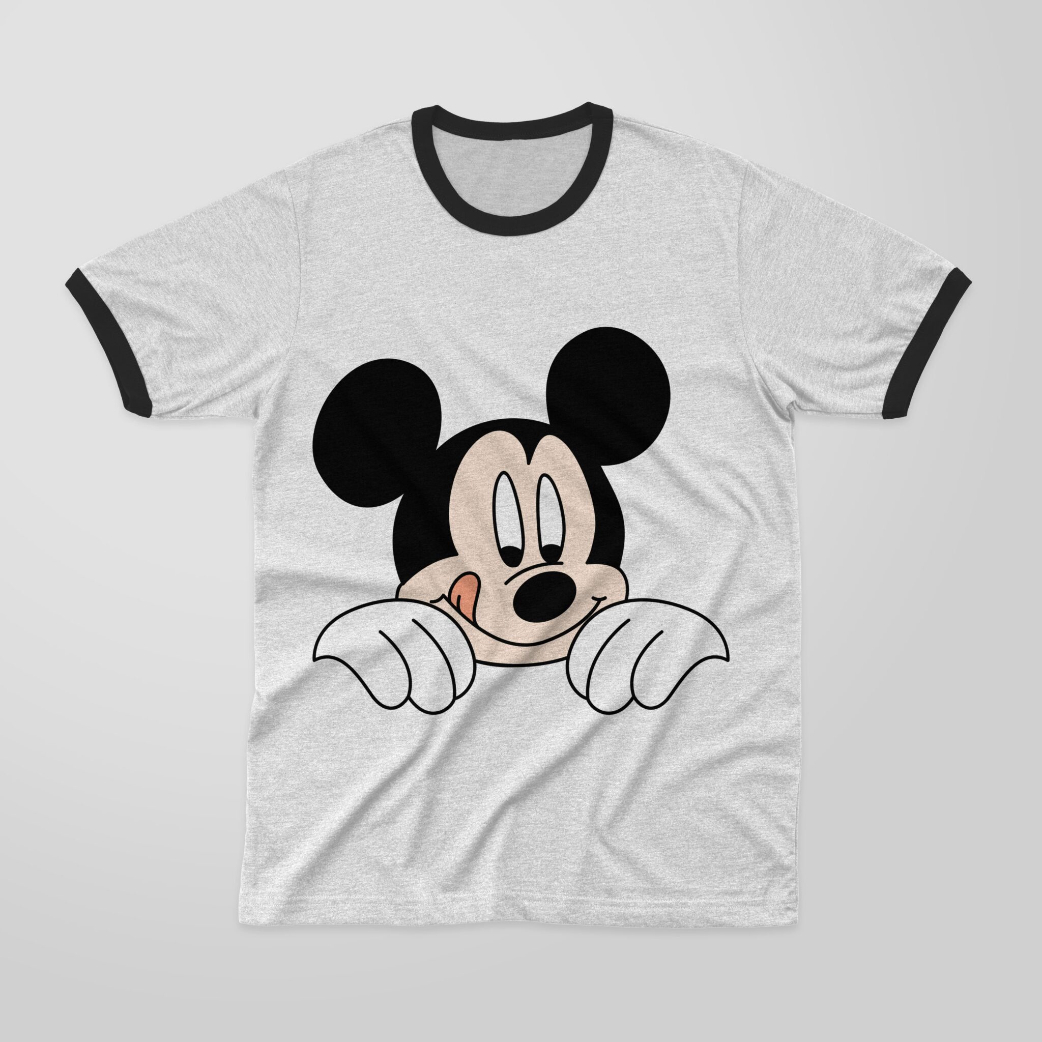 Mickey Mouse Peeking Svg T Shirt Designs Masterbundles