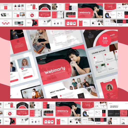 Webinar And ECourse PowerPoint Presentation MasterBundles