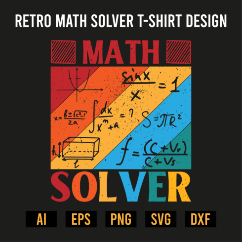 Math Solver T Shirt Design Masterbundles