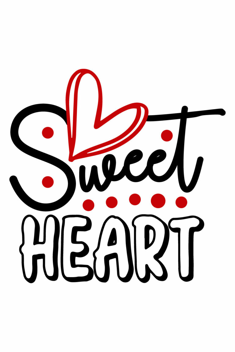 Sweet Heart Svg Design Masterbundles