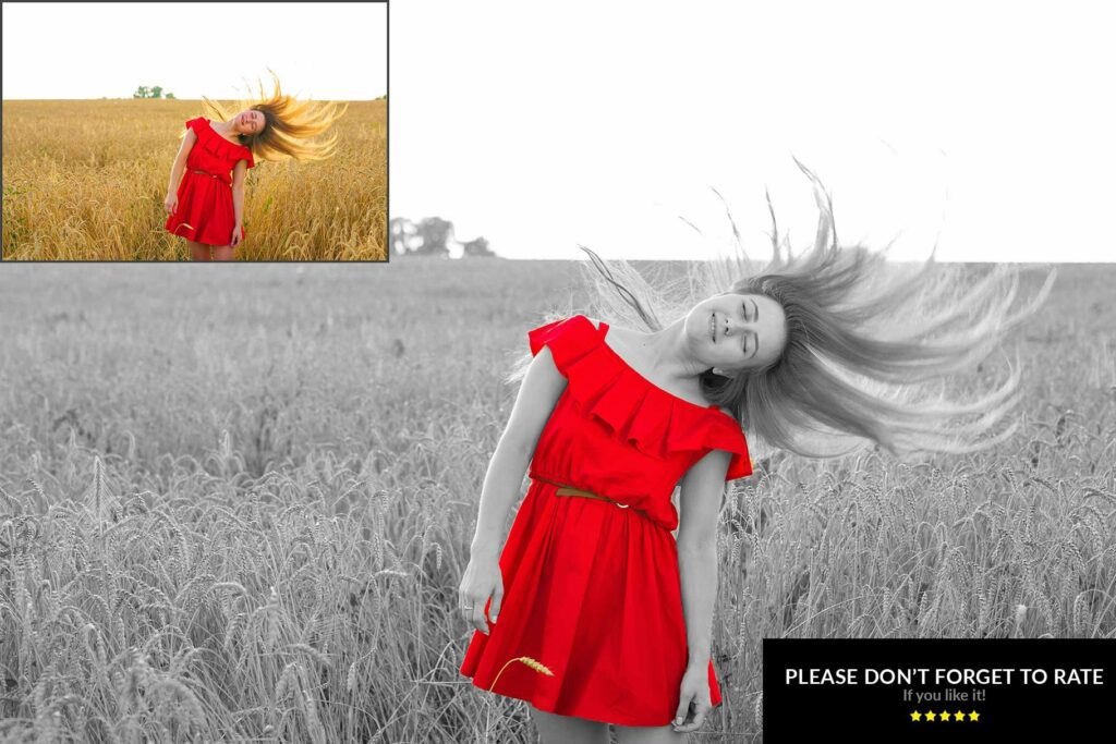 Selective Color Photoshop Action Masterbundles