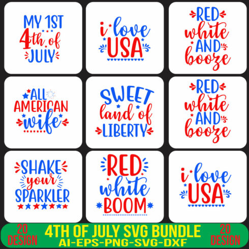 Th Of July Svg Bundle Masterbundles