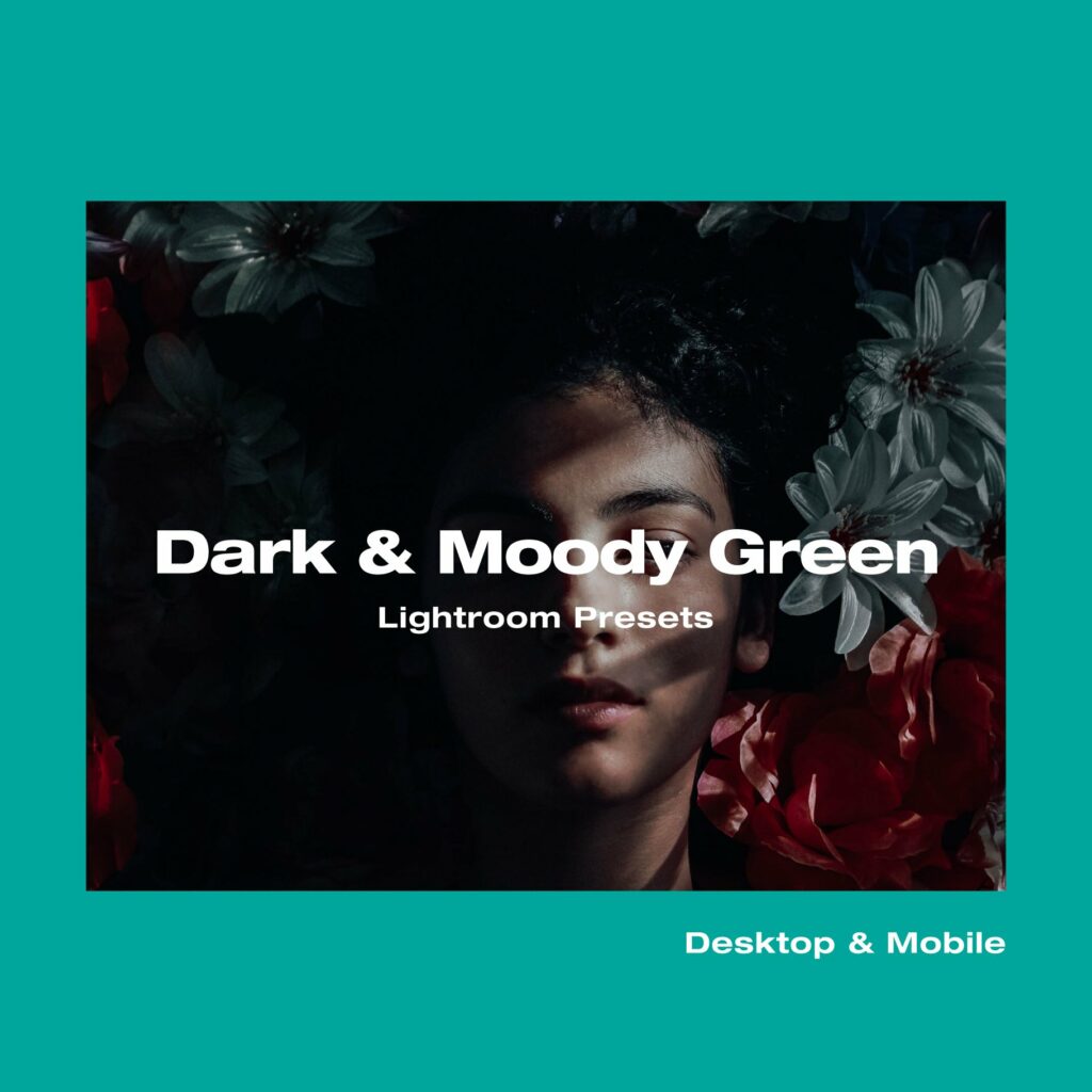 Dark Moody Green Lightroom Presets Masterbundles