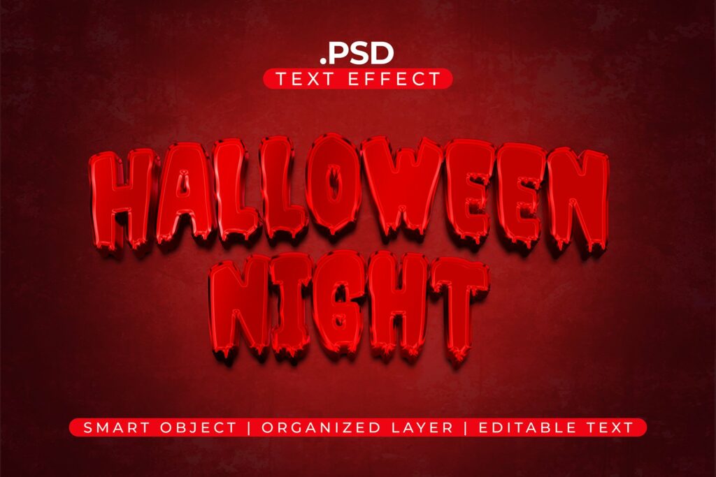 Halloween Night Text Effect Masterbundles