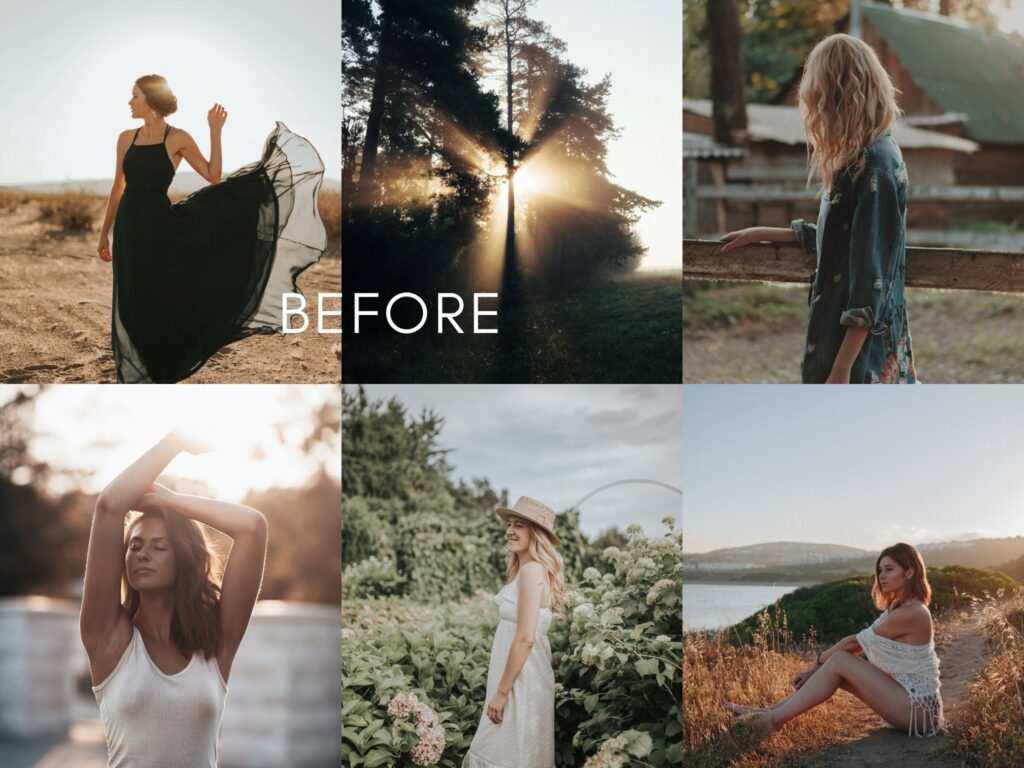 Sunny Golden Glow Lightroom Presets Masterbundles