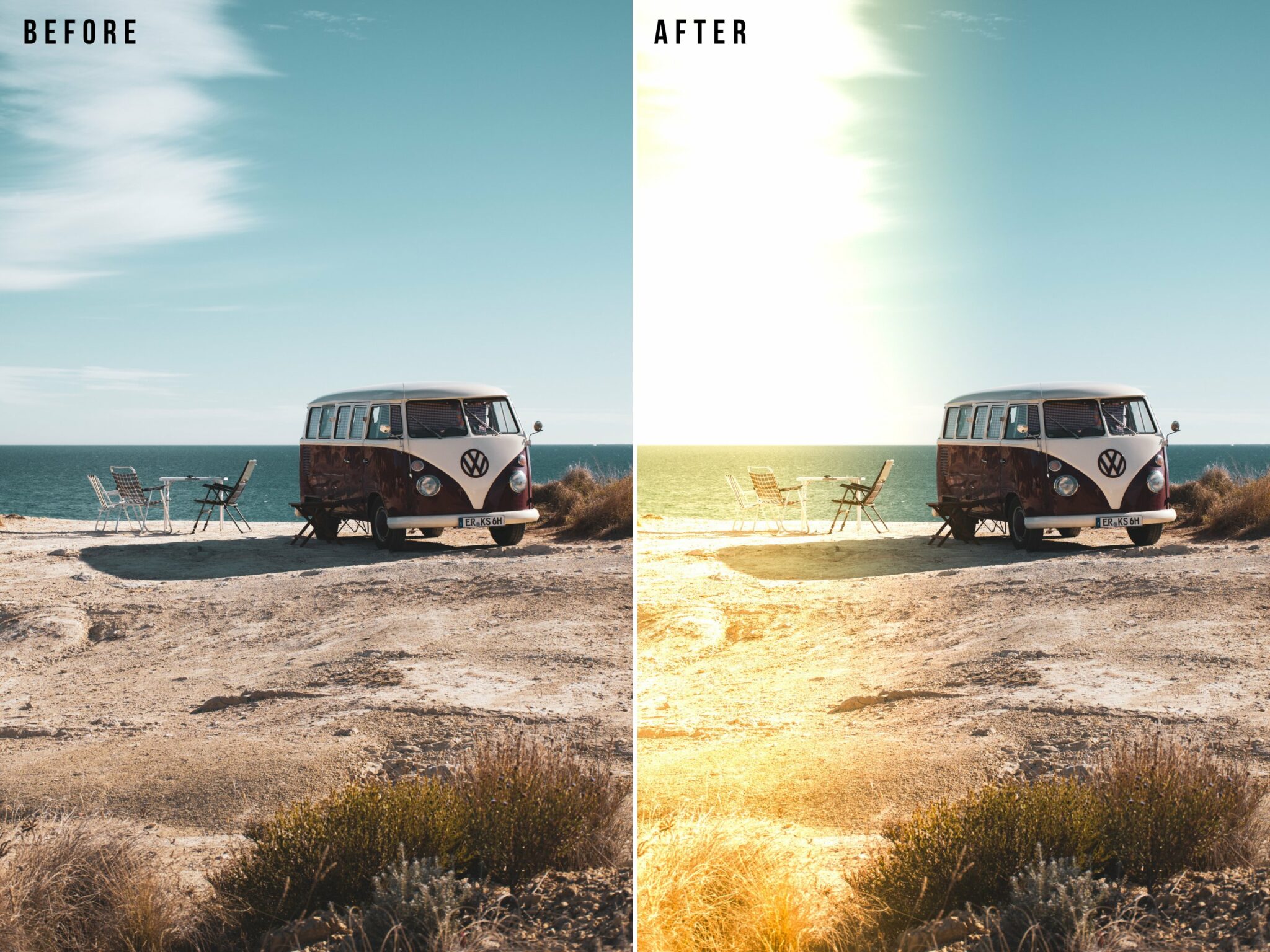 Sun Leak Lightroom Presets MasterBundles