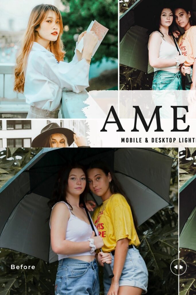 Amelie Pro Lightroom Presets Masterbundles