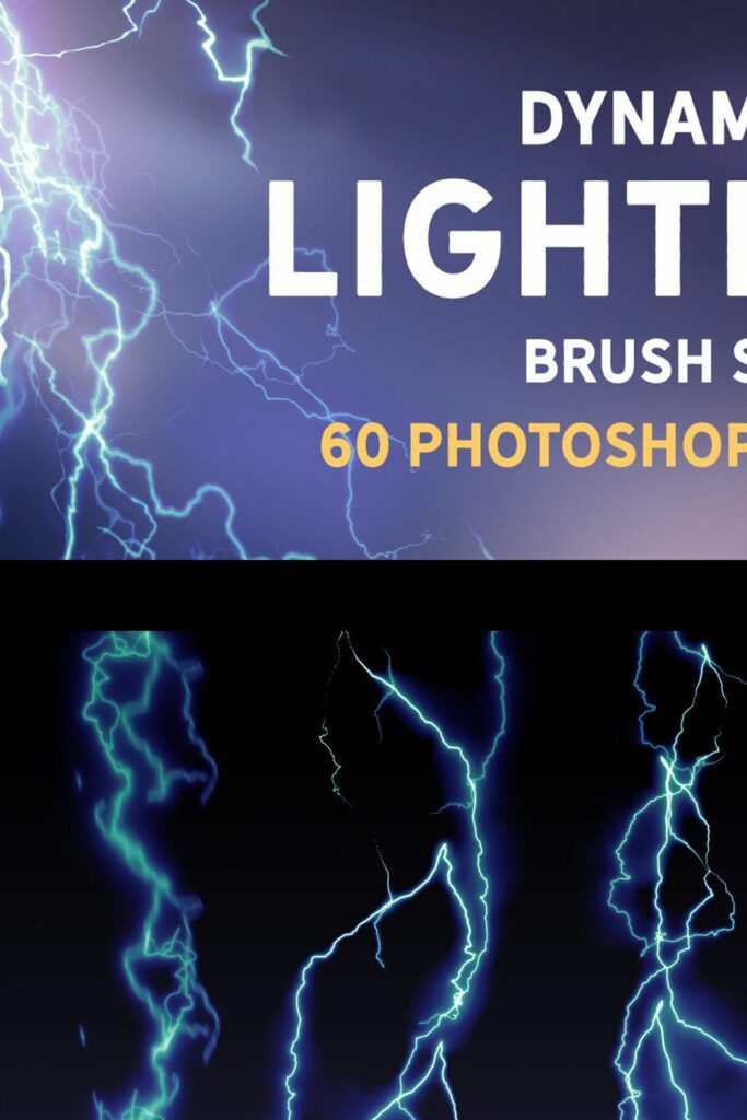 Dynamic Lightning Brush Set Masterbundles