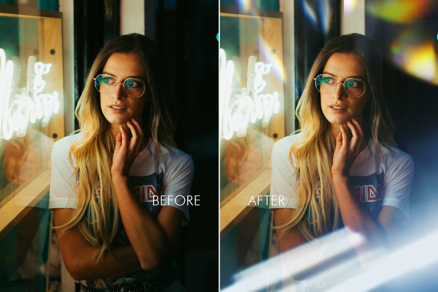 Prism Light Leak Overlays Masterbundles