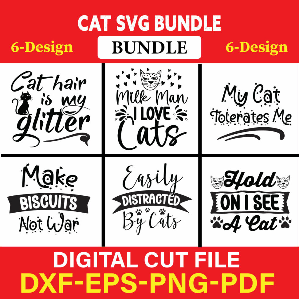 Cat Svg Bundle Cat Mom Svg Cat T Shirt Svg Crazy Cat Lady Svg Vol