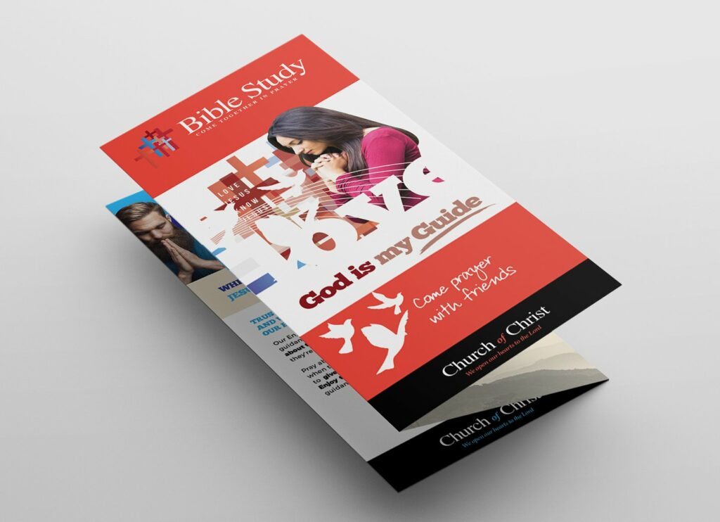 Church Trifold Brochure Template MasterBundles