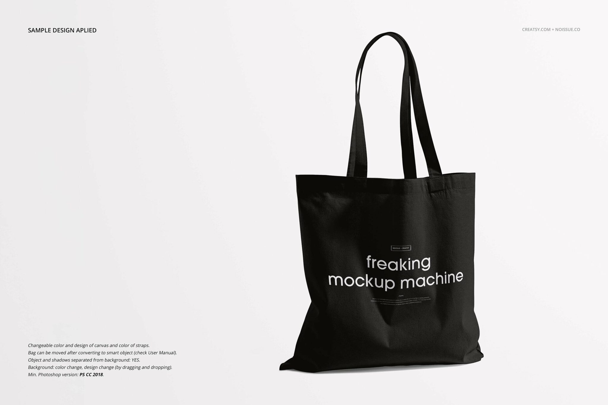 Tote Bag Mockup Set V Masterbundles