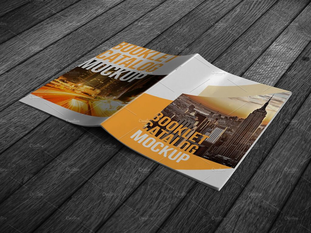 Booklet Catalog Mockup MasterBundles