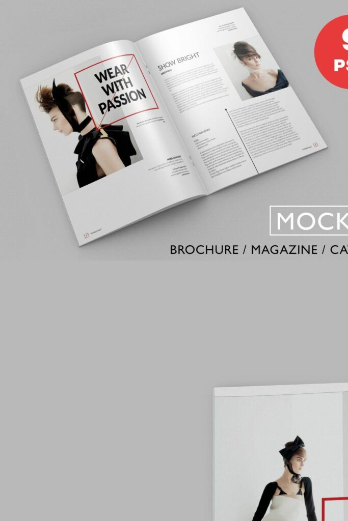 Brochure Magazine Psd Mock Ups Masterbundles