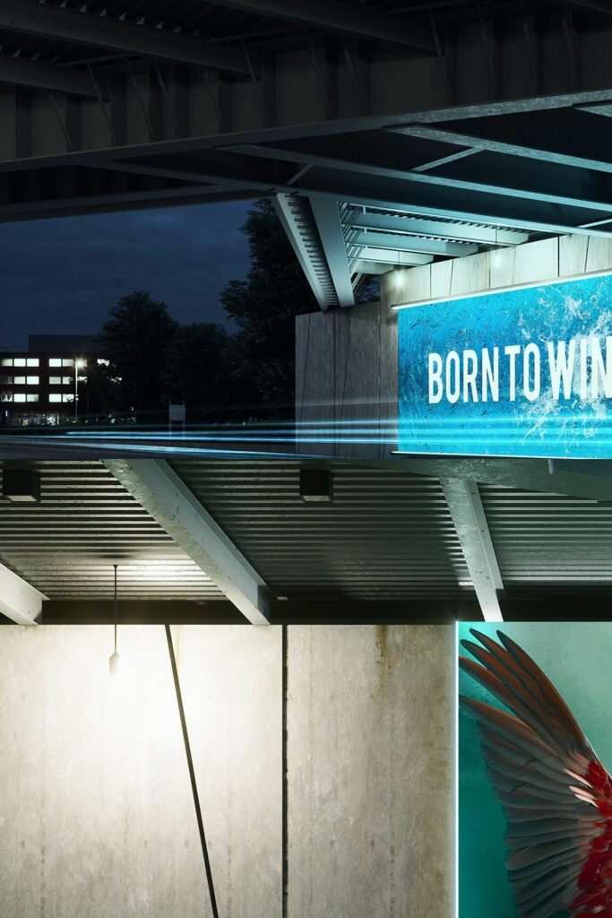 Under The Bridge Billboard Mock Up Masterbundles