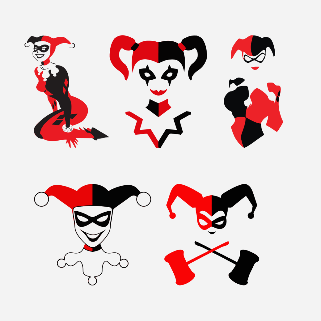 Harley Quinn SVG Bundle MasterBundles