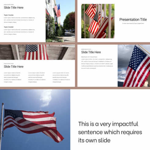 Patriotic Veterans Day Powerpoint Template Free Masterbundles