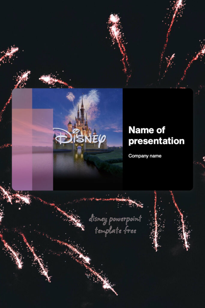 Disney Castle Powerpoint Template Free Masterbundles