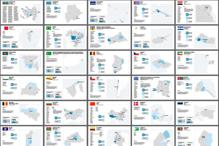 Map Infographics Masterbundles