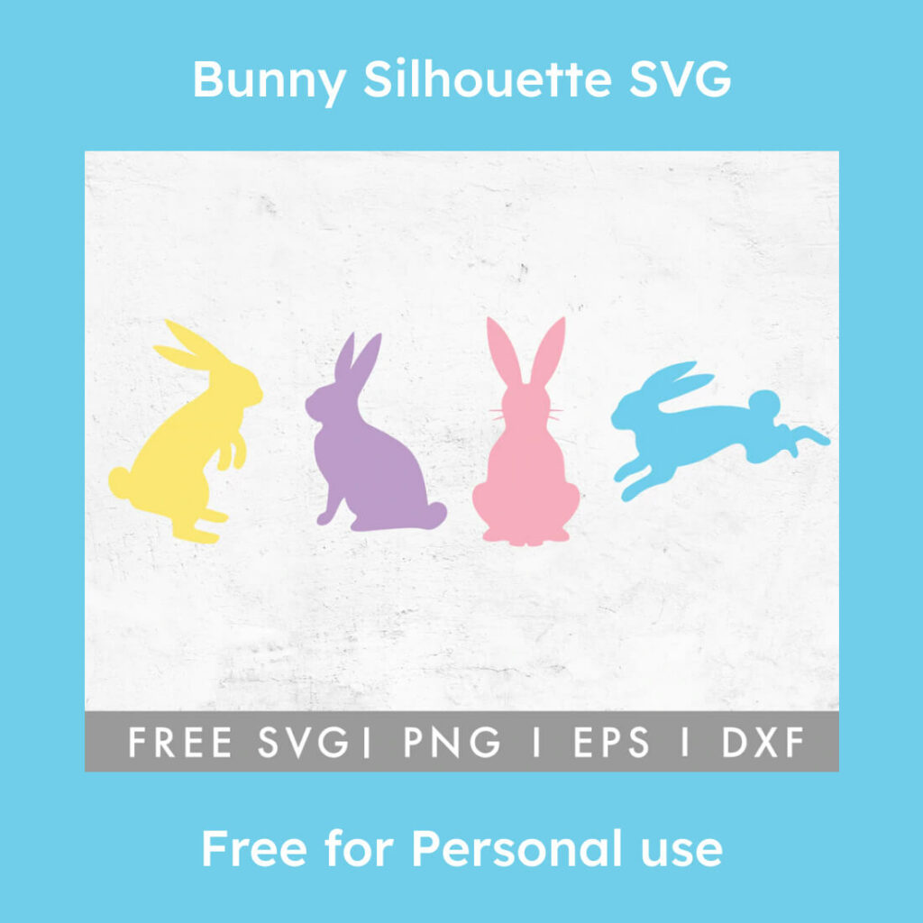 Free Bunny Silhouette Svg Masterbundles