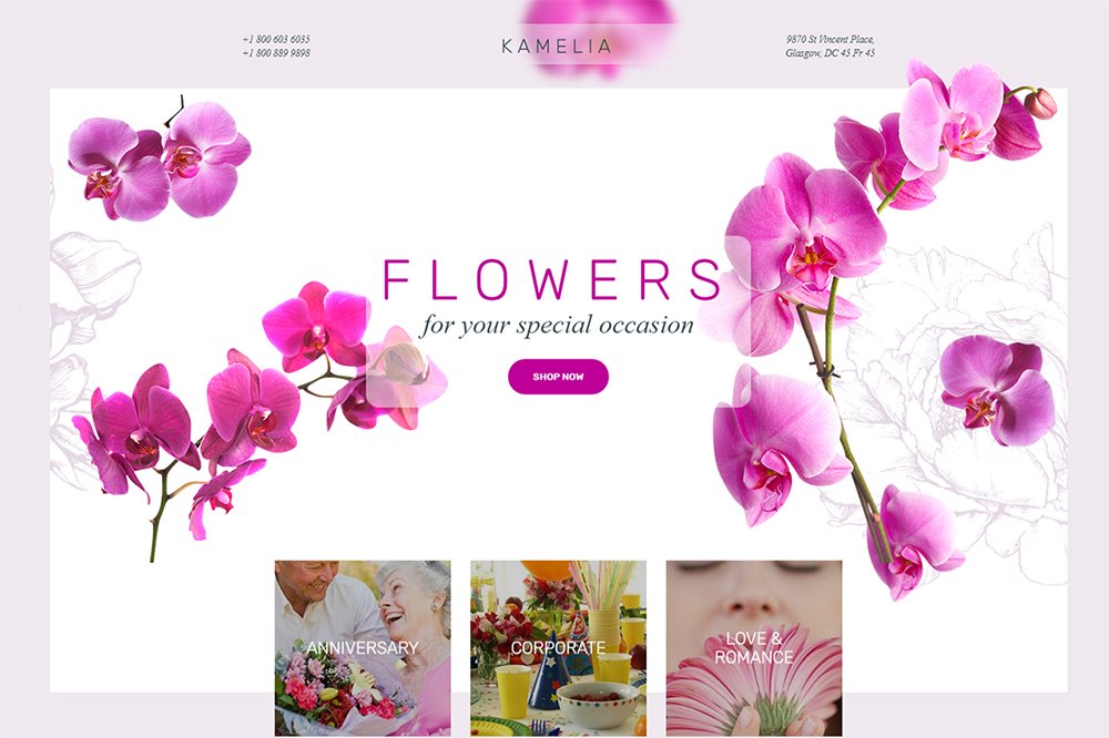 Flower Shop Responsive Shopify Theme