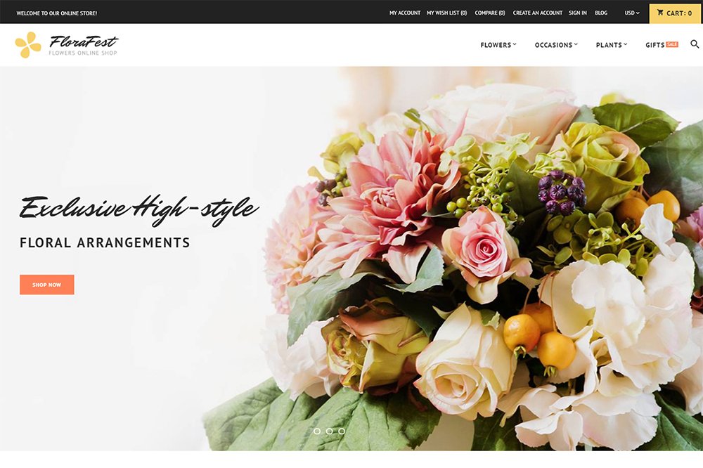 25+ Flower Shop Website Templates in 2021 Master Bundles