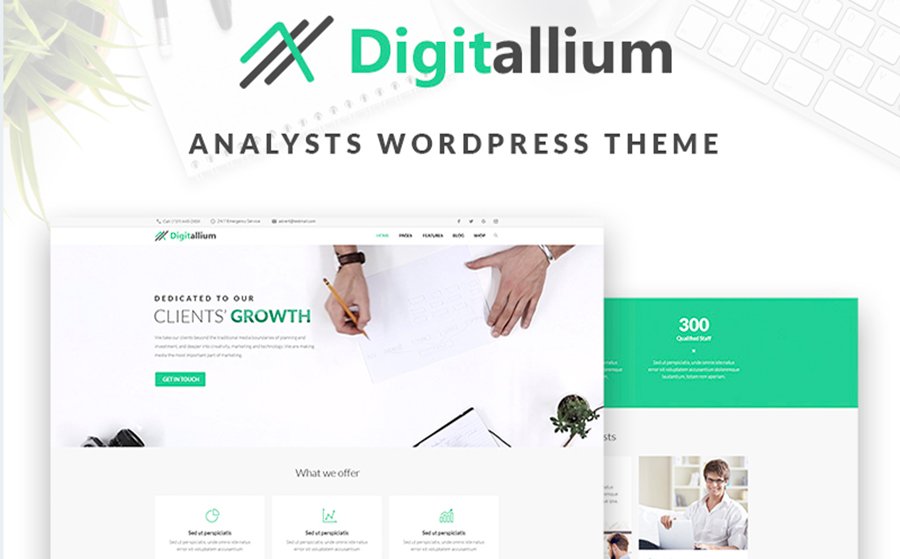 Digitalium - Marketing Agency WordPress Theme