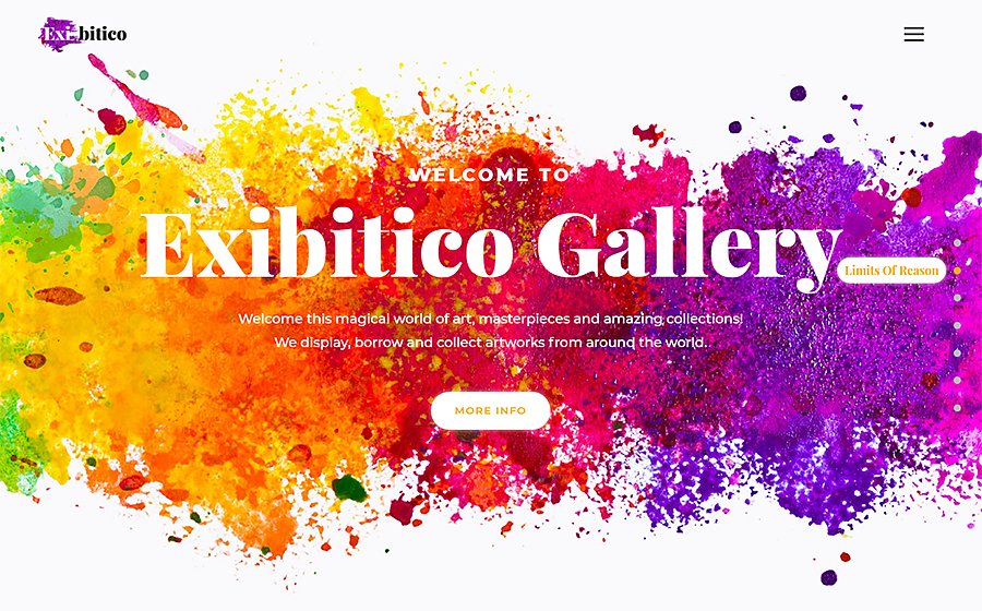 Exibitico - Art Gallery Elementor WordPress Theme