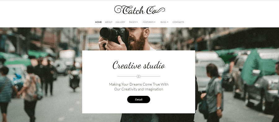 Catch Co - Photo Studio Multipurpose Creative Elementor WordPress Theme