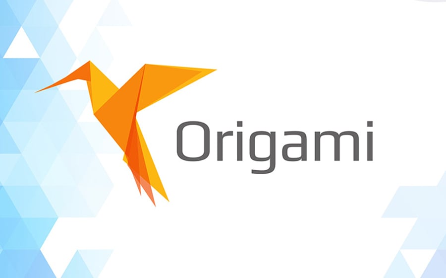 Origami Logo Template.