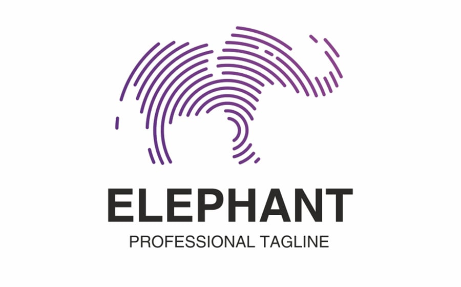 Elephant - Logo Template.