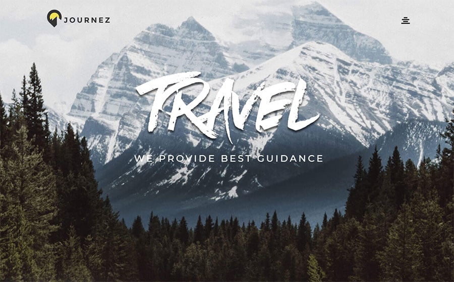 Journez - Travel Elementor WordPress Theme