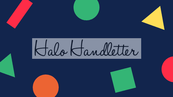 halo handletter