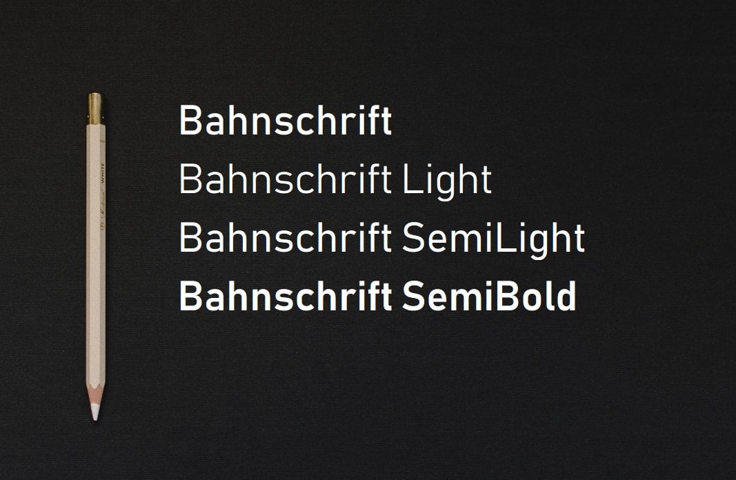 Banhnschrift