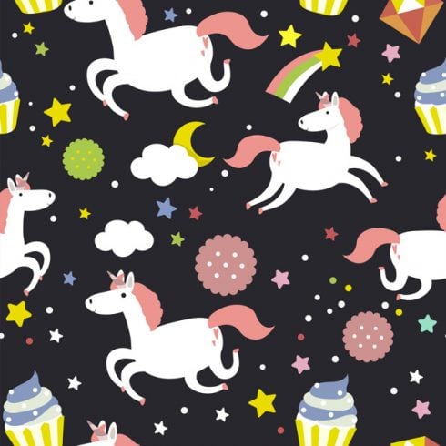 50+ Best Unicorn Background &amp; Patterns in 2021: Free And Premium