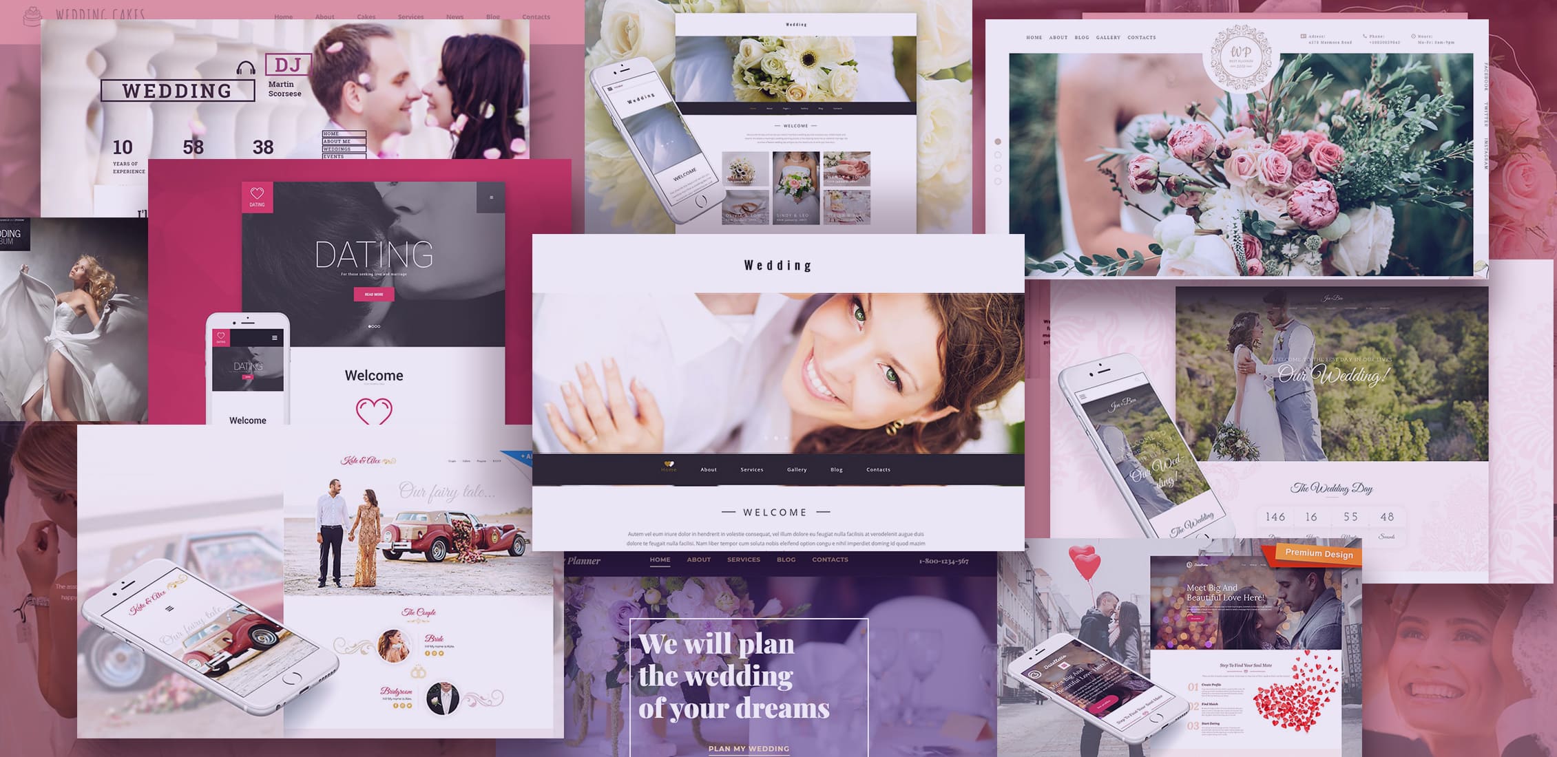 Download Wordpress Free Wedding Website Theme 2016 Welcomegera